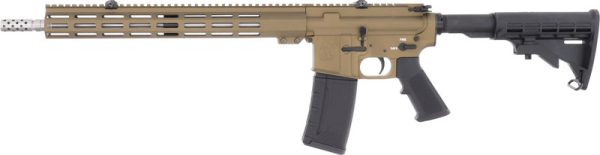 GLFA AR15 RIFLE 223 WYLDE - 16" S/S BBL BRONZE - Image 2