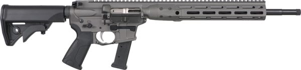 LWRC IC NINE CARBINE 9MM 16" - 27RD MAG TUNGSTEN GREY