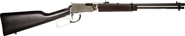 ROSSI RIO BRAVO 22LR LEVER - 18" 15-SHOT NICKEL WOOD