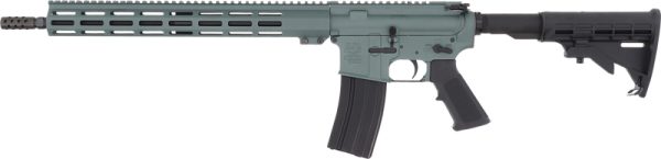 GLFA AR15 RIFLE 223 WYLDE - 16" NIT BBL CHARCOAL GREEN - Image 2