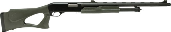 STEVENS 320 TURKEY 12GA PUMP - 22" VR BLACK/OD GRN THUMBHOLE