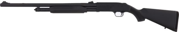 MOSSBERG 500 12GA 3" 24" - RIFLED BARREL MATTE SYNTHETIC - Image 2