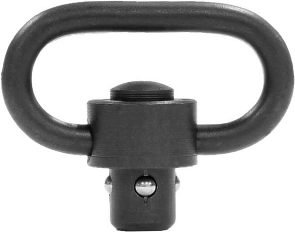 GROVTEC SINGLE HD PUSH BUTTON - SWIVEL BLACK NITRIDE 1.25" 1PK