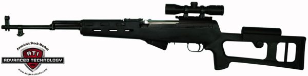 ADV. TECH. STOCK FOR SKS RIFLE - FIBERFORCE STYLE BLACK SYN