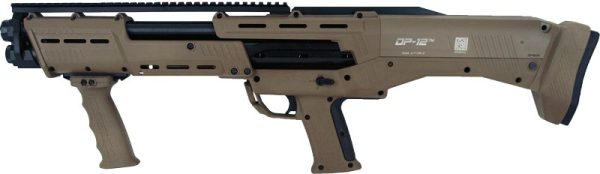 DP-12 12 GA DOUBLE BARREL PUMP - SHOTGUN 16 RDS FLAT DARK EARTH - Image 2