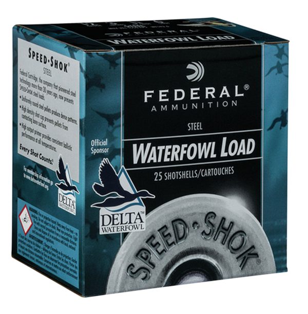 Federal WF1452 Speed-Shok  12Gauge 2.75" 1 1/8oz 2Shot 25 Per Box/10 Case