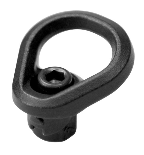 Magpul MAG542-BLK QD Paraclip Adapter  made of Steel with Melonite Black Finish for QD Swivel Sockets