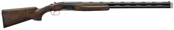 F.A.I.R. FRDC411230 Carrera One Competition 12 Gauge 2rd 2.75" 30" Vent Rib Black Barrel, Steel Receiver w/Black Engraved Metal Finish, Walnut Stock, XR Trigger