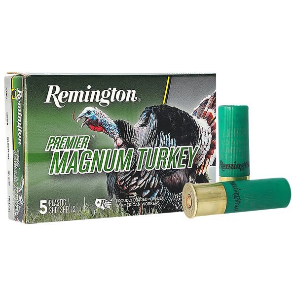 Remington Ammunition 26805 Premier Magnum Turkey 12Gauge 3" 2oz 5Shot 5 Per Box/20 Case