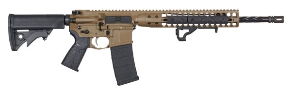 LWRC ICDIR5CK16 Individual Carbine Direct Impingement 5.56x45mm NATO 30+1 16.10" Barrel, Exclusive Flat Dark Earth, A2 Flash Hider, Steel Receiver, 6 Position Stock, Magpul MOE Grip, Optics Ready