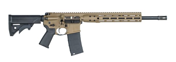 LWRC ICDIR3CK16ML Individual Carbine Direct Impingement 300 Blackout 30+1 16.10" Barrel, Exclusive Flat Dark Earth Anodized Receiver, 6 Position Stock, Magpul MOE Grip, Optics Ready