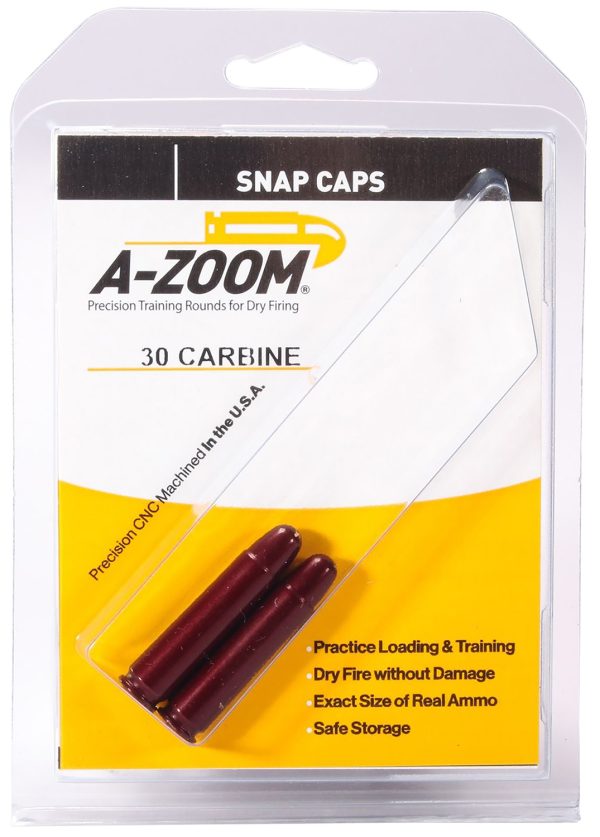 A-Zoom 12225 Rifle Snap Cap 30Carbine 2Pack