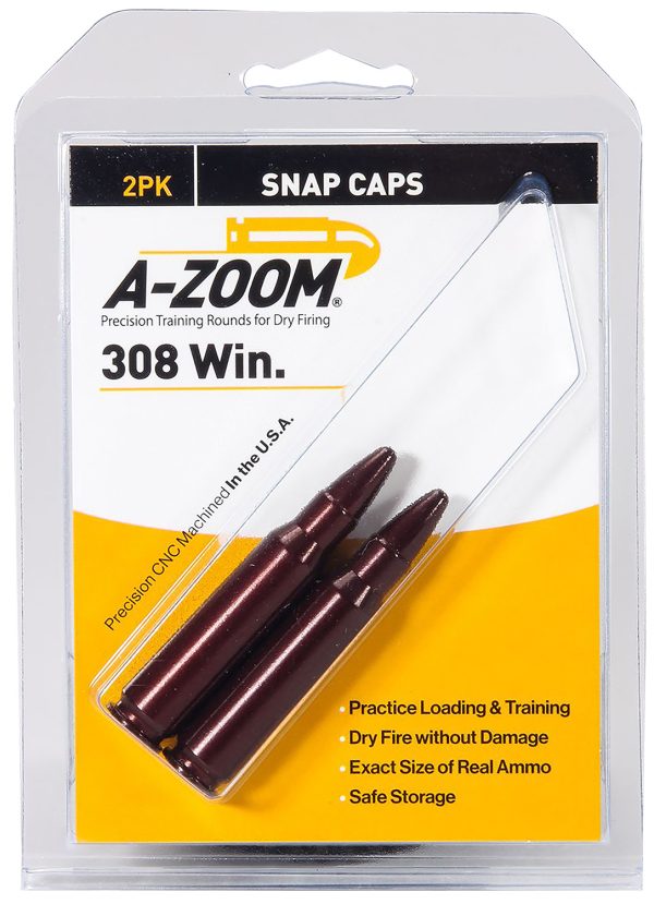 A-Zoom 12228 Rifle Snap Cap 308Win 2Pack