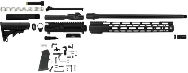 TacFire SSRK45ACPLPK AR Build Kit Rifle 45 ACP AR Platform Black Nitride Aluminum *Sports South Exclusive.