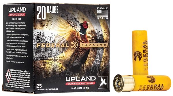 Federal P2585 Premium Wing-Shok Magnum 20Gauge 3" 1 1/4oz 5Shot 25 Per Box/10 Case