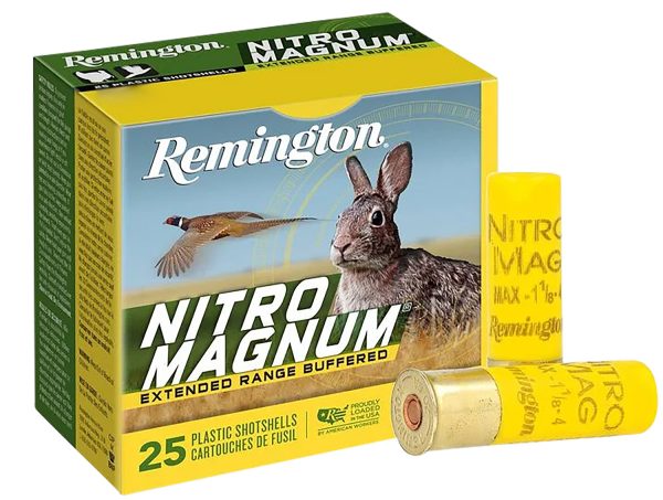 Remington Ammunition 20674 Nitro Magnum  20Gauge 3" 1 1/4oz 6Shot 25 Per Box/10 Case