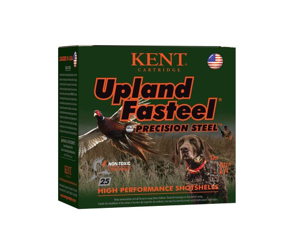 Kent Cartridge K122US326 Upland Fasteel  12Gauge 2.75" 1 1/8oz 6Shot 25 Per Box/10 Case