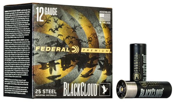 Federal PWBX1421 Black Cloud FS 12Gauge 3" 1 1/4oz 1Shot 25 Per Box/10 Case