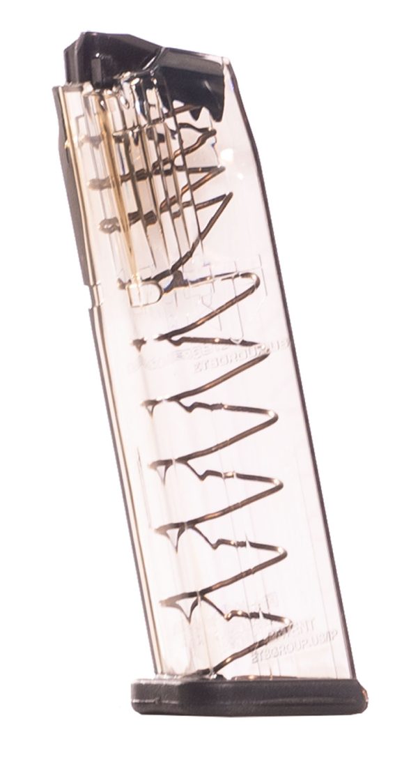 ETS Group SW9MP17 Pistol Mags  Clear Detachable 17rd 9mm Luger for S&W M&P (Except Shield Variant)