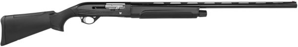 Hatfield Gun Company USA12S3 SAS  Full Size 12 Gauge Semi-Auto 3.50" 4+1 28" Blue Oxide Smooth Bore/Vent Rib Barrel, Black Aluminum Receiver, Fixed Black Synthetic Stock, Right Hand