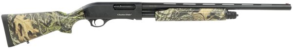 Charles Daly 930225 301 Compact 20 Gauge 3" 4+1 22" Vent Rib Barrel, Full Coverage Mossy Oak Obsession Camouflage, Checkered Synthetic Stock & Forend, Auto Ejection, Includes 3 Choke Tubes