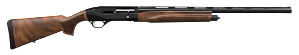 Retay USA GORPLBLK26 Gordion Upland Inertia Plus 12 Gauge with 26" Deep Bore Drilled Barrel, 3" Chamber, 4+1 Capacity, Polished Jet Black Metal Finish & Turkish Walnut Stock Right Hand (Full Size)