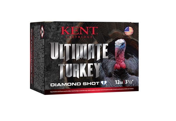 Kent Cartridge C1235TK635 Ultimate Turkey 12Gauge 3.50" 2 1/4oz 5Shot 10 Per Box/10 Case