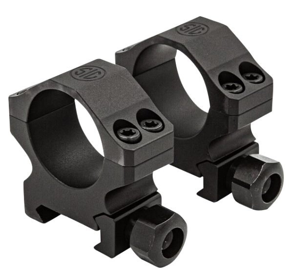 Sig Sauer Electro-Optics SOA10023 Alpha 1  Matte Black 35mm Medium 0 MOA