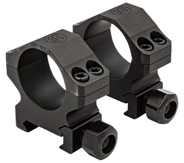 Sig Sauer Electro-Optics SOA10024 Alpha 1  Matte Black 35mm High 0 MOA