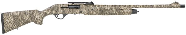 Escort HEPS1224TRBL PS Turkey Full Size 12 Gauge Semi-Auto 3" 4+1 24" Mossy Oak Bottomland Steel Barrel, Grooved Aluminum Receiver, Adjustable Mossy Oak Bottomland Synthetic Stock, Right Hand