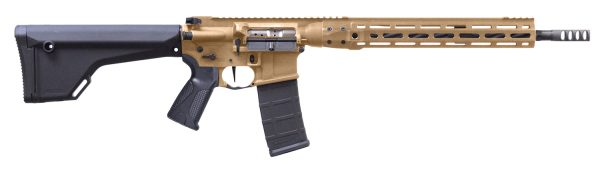 LWRC ICDIR5CK16CM LWRCI Competition 5.56x45mm NATO 16.10" 30+1 Flat Dark Earth Cerakote Rec Black Adjustable Magpul MOE Stock Black Magpul MOE+ Grip Right Hand