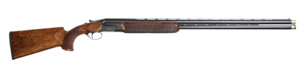 Rizzini USA 6501-12 BR460 Competition 12 Gauge 30" 2rd 2.75" Gold Accent Matte Black Cerakote Turkish Walnut Fixed Pistol Grip Stock Right Hand (Full Size)