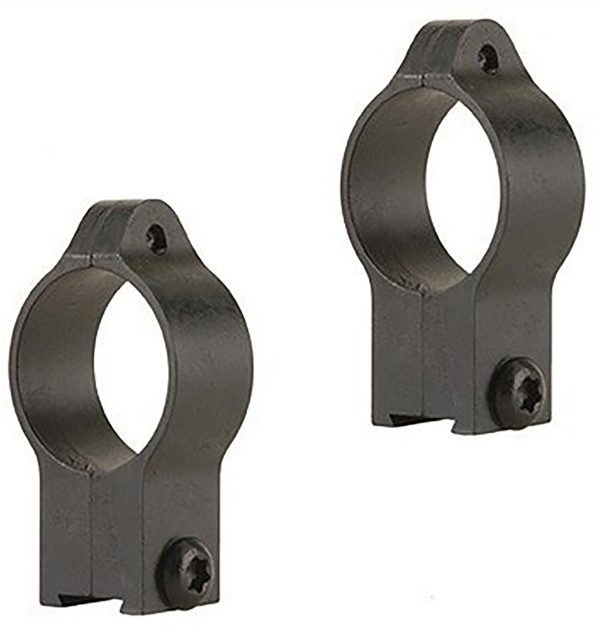 Talley 22CZRL Rimfire Rings  Black CZ 452 European/455/457/512/513 1" Low 0 MOA