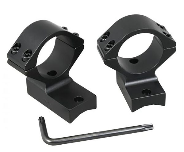 Talley 948749 Kimber 84M Scope Mount/Ring Combo Black Anodized 1" Medium 0 MOA