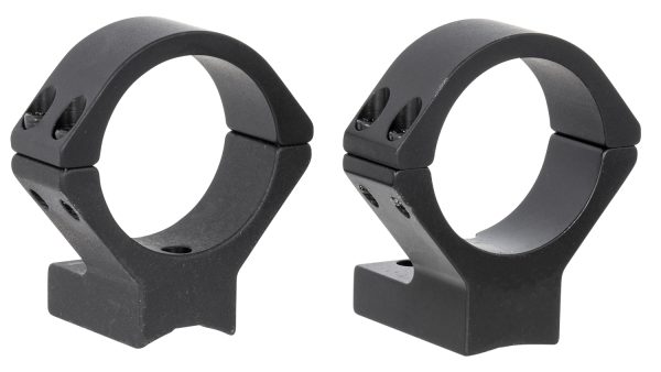 Talley 840705 Weatherby Mark V Scope Mount/Ring Combo Black Anodized 34mm Medium 0 MOA