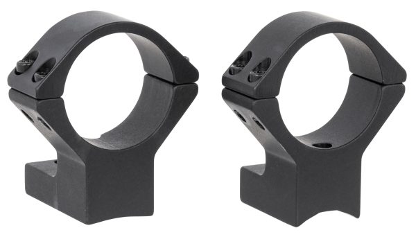 Talley 750706 Weatherby Mark V Scope Mount/Ring Combo Black Anodized 30mm High 0 MOA