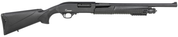 Century Arms SG2117N Catamount HD-12 12 Gauge Pump 3" 5+1 20.20" Black Steel Barrel, Black Receiver, Fixed Synthetic Stock