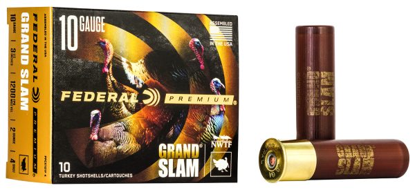 Federal PFCX101F5 Premium Grand Slam 10Gauge 3.50" 2oz 5Shot 10 Per Box/25 Case