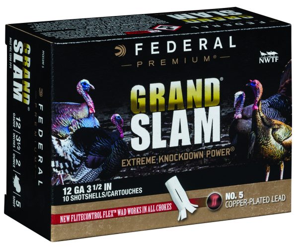 Federal PFCX139F5 Premium Grand Slam 12Gauge 3.50" 2oz 5Shot 10 Per Box/25 Case