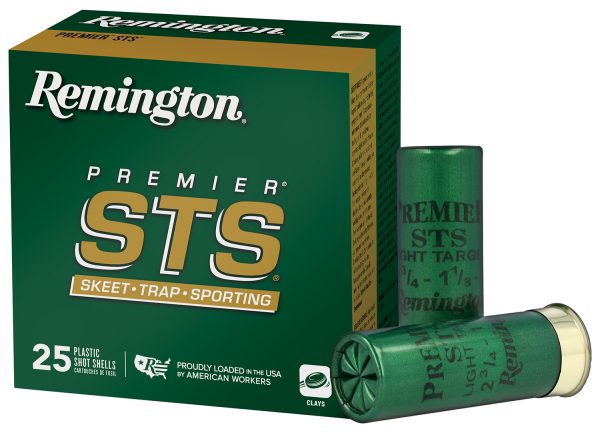 Remington Ammunition 28860 Premier STS  20 Gauge 2.75" 7/8 oz 7.5 Shot 25 Per Box/ 10 Cs