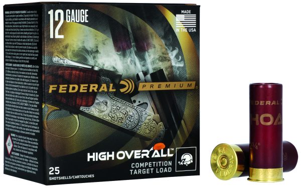 Federal HOA12L9 Premium High Over All 12Gauge 2.75" 1 1/8oz 9Shot 25 Per Box/10 Case