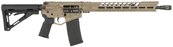 Diamondback DB1731K061 DB15  5.56x45mm NATO 16" 30+1 Flat Dark Earth Adjustable Magpul CTR Stock Black Magpul MOE K2 Grip with Black Gold Lower