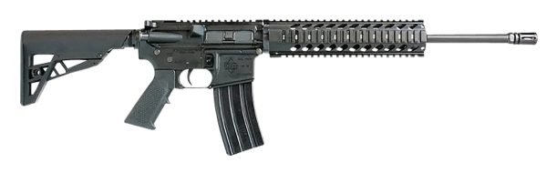 Diamondback DB1717K002 DB15  5.56x45mm NATO 16" 30+1 Black 6 Position Stock Black A2 Grip Right Hand 10" Free-Float Quad Rail