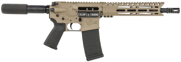 Diamondback DB1915K061 DB15 AR Pistol Carbine Length 5.56x45mm NATO 10" 30+1 Flat Dark Earth Buffer Tube Stock