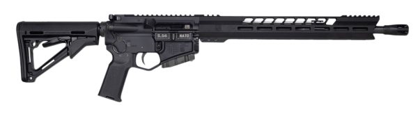 Diamondback DB1791K001 DB15 *CA Compliant 5.56x45mm NATO 16" 10+1 Black Adjustable Magpul CTR Stock Black Magpul MOE K2 Grip with Black Gold Lower