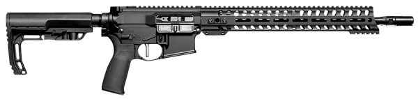 Patriot Ordnance Factory 01646 Minuteman Direct Impingement 350 Legend 16.50" 10+1 Black Hardcoat Anodized Rec 14.5" M-Lok Handguard Black Nitride Barrel Black Polymer 6 Position MFT Stock & Grip