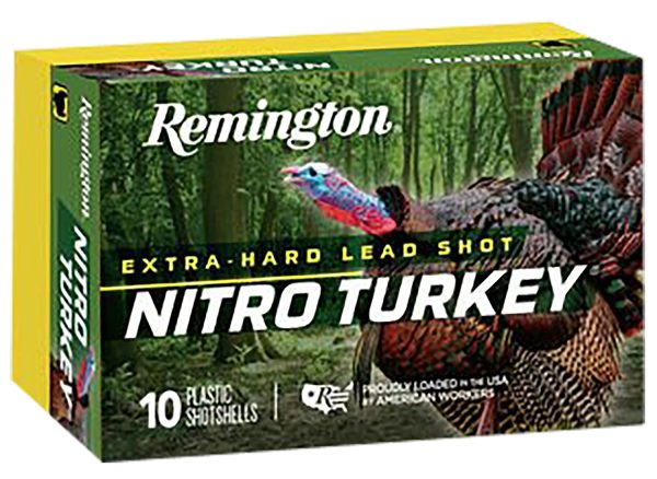 Remington Ammunition 26688 Nitro Turkey  12Gauge 2.75" 1 1/2oz 5Shot 10 Per Box/10 Case