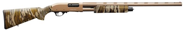 Charles Daly 930315 301  12 Gauge with 24" Barrel, 3" Chamber, 4+1 Capacity, Flat Dark Earth Metal Finish & Mossy Oak Bottomland Synthetic Stock Right Hand (Full Size)