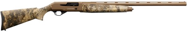 Charles Daly 930204PT 601  12 Gauge 4+1 3" 28" Vent Rib Barrel, Flat Dark Earth Aluminum Receiver, TrueTimber Prairie Synthetic Stock, Includes 3 Choke Tubes