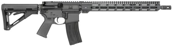 Midwest Industries MIFN16CRM15 Lightweight  223 Wylde 16" 30+1 Black Hard Coat Anodized Rec with 16" M-Lok Black 6 Position Magpul CTR Stock Black Magpul MOE Grip Right Hand